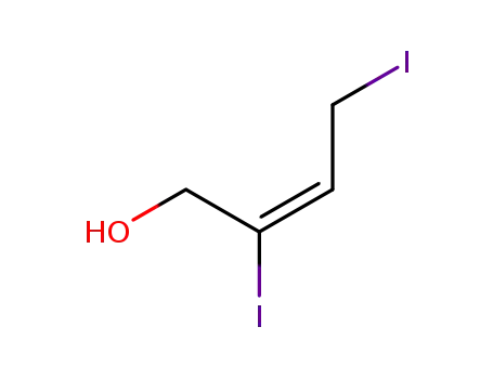 2,4-diiodobut-2-en-1-ol