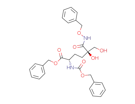 benzyl (2S,5R)-5-benzyloxycarbamoyl-2-benzyloxycarbonylamino-5,6-dihydroxyhexanoate