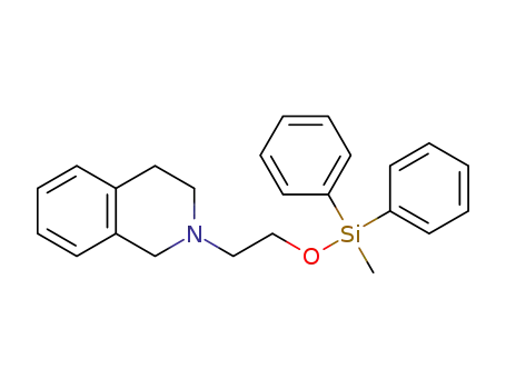 N-(2-methyldiphenylsiloxyethyl)-1,2,3,4-tetrahydroisoquinoline