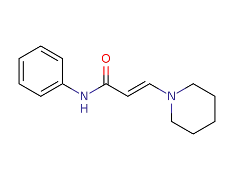 (E)-N-phenyl-3-(piperidin-1-yl)acrylamide