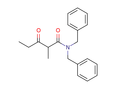 N,N-dibenzyl-2-methyl-3-oxopentanamide