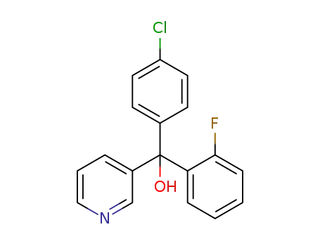 (4-chlorophenyl)(2-fluorophenyl)pyrimidin-3-yl methanol