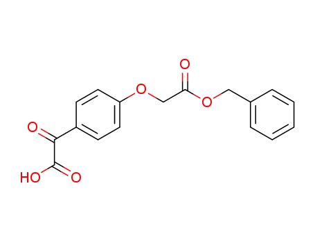 (4-benzyloxycarbonylmethoxy-phenyl)-oxo-acetic acid