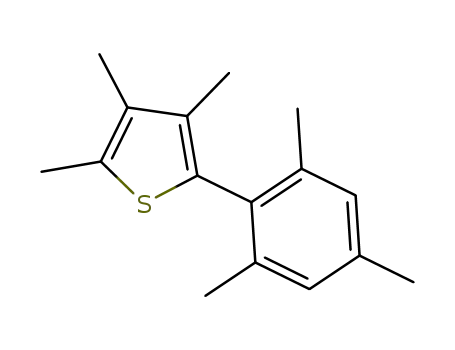 trimethyl-2-(2,4,6-trimethylphenyl)thiophene