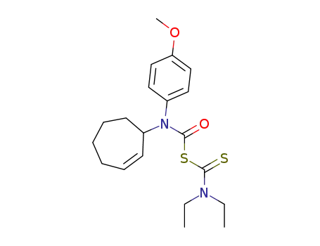 diethylthiocarbamic acid-[(4-methoxyphenyl)(cyclohept-2-enyl)carbamic acid]thioanhydride