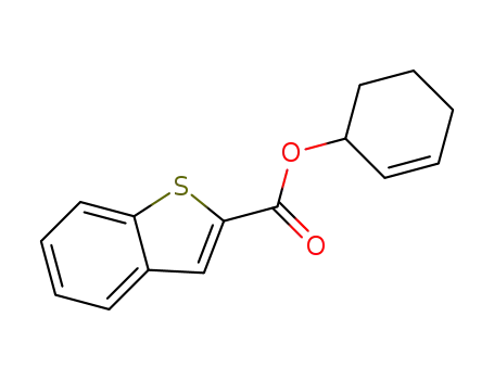 cyclohex-2-en-1-yl benzo[b]thiophene-2-carboxylate