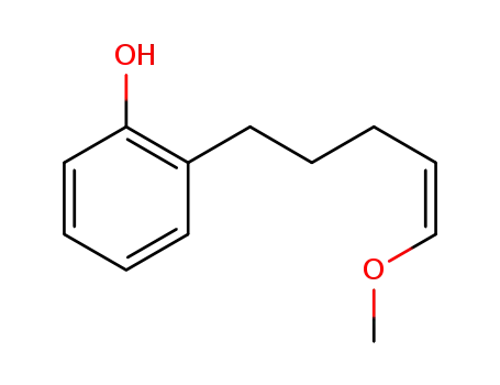 2-(5-methoxypent-4-enyl)phenol