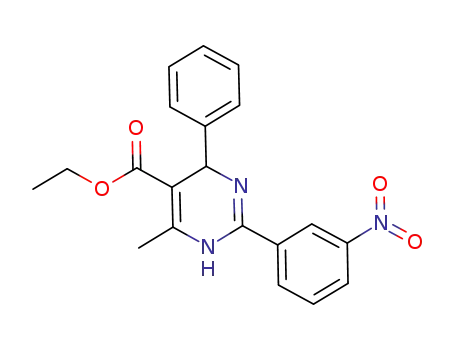 ethyl 6-methyl-2-(3-nitrophenyl)-4-phenyl-1,4-dihydropyrimidine-5-carboxylate