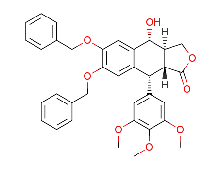 6,7-O,O-demethylene-6,7-O,O-dibenzylpodophyllotoxin