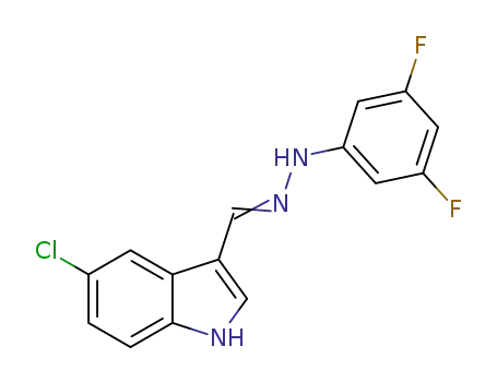 5-chloro-1H-indole-3-carboxaldehyde (3,5-difluorophenyl)hydrazone