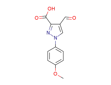 4-formyl-1-(4-methoxyphenyl)-1H-pyrazole-3-carboxylic acid