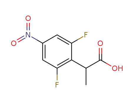 2-(2,6-Difluoro-4-nitrophenyl)propanoic acid