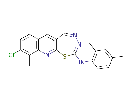 C<sub>20</sub>H<sub>17</sub>ClN<sub>4</sub>S