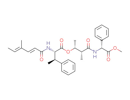 C<sub>31</sub>H<sub>38</sub>N<sub>2</sub>O<sub>6</sub>
