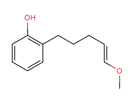 2-(5-methoxypent-4-enyl)phenol
