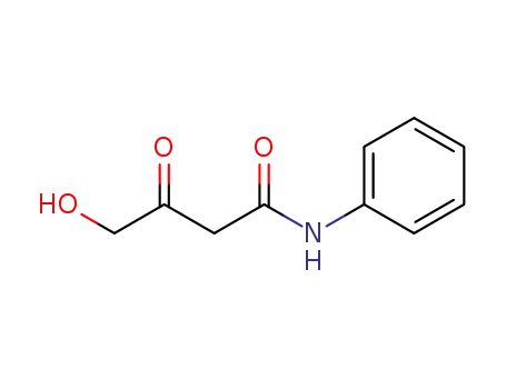 Molecular Structure of 90836-01-4 (Butanamide, 4-hydroxy-3-oxo-N-phenyl-)