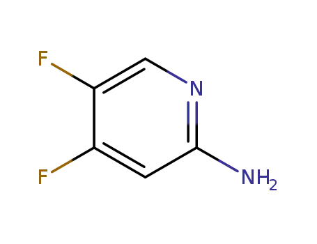 2- 아미노 -4,5- 디 플루오로 피리딘