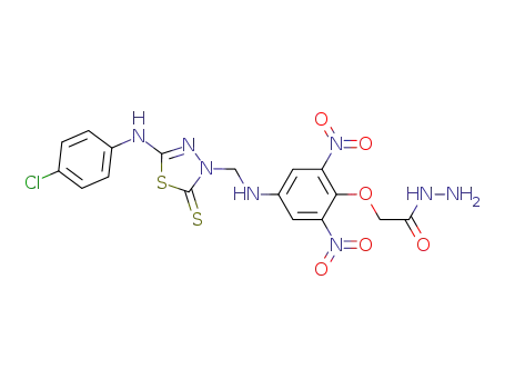 C<sub>17</sub>H<sub>15</sub>ClN<sub>8</sub>O<sub>6</sub>S<sub>2</sub>
