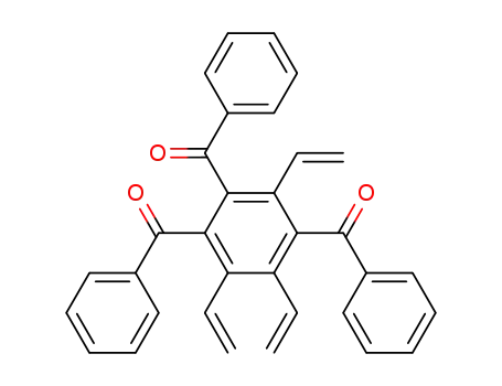 (3,5,6-trivinylbenzene-1,2,4-triyl)tris(phenylmethanone)