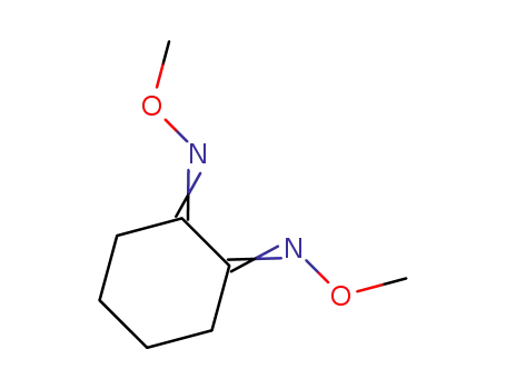 Molecular Structure of 1312566-43-0 (cyclohexane-1,2-dione-bis-O-methyldioxime)