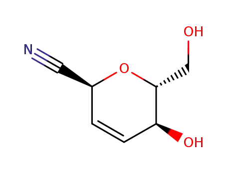 2,3-dideoxy-α-D-erythro-hex-2-enopyranosyl cyanide