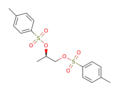 Molecular Structure of 40299-67-0 ((R)-(+)-1,2-PROPANEDIOL DI-P-TOSYLATE)