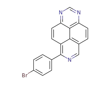 Molecular Structure of 1395276-43-3 (6-(4-bromophenyl)-1,3,7-triazapyrene)
