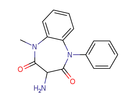 1H-1,5-Benzodiazepine-2,4(3H,5H)-dione, 3-amino-1-methyl-5-phenyl-