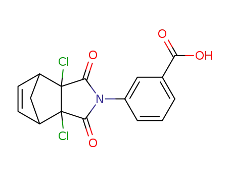 2,3-dichlorobicyclo-[2.2.1]hept-5-ene-2,3-dicardicarboxylic acid N-m-carboxyphenylimide