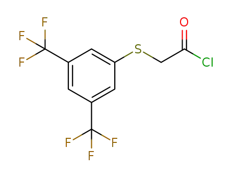 C<sub>10</sub>H<sub>5</sub>ClF<sub>6</sub>OS