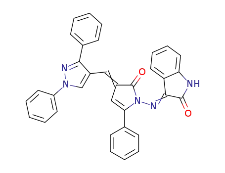 C<sub>34</sub>H<sub>23</sub>N<sub>5</sub>O<sub>2</sub>