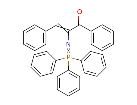 1,3-diphenyl-2-((triphenylphosphoranylidene)amino)prop-2-en-1-one