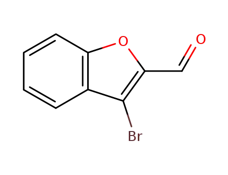 Molecular Structure of 38281-52-6 (2-Benzofurancarboxaldehyde, 3-bromo-)