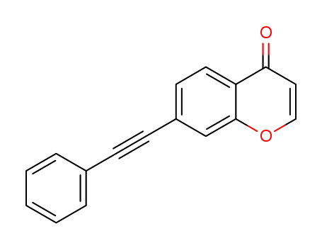7-(2-phenylethynyl)-4H-chromen-4-one