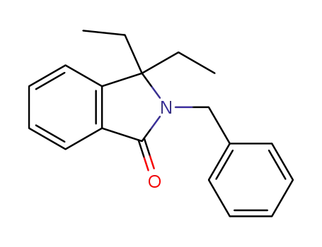 2-benzyl-3,3-diethylisoindolin-1-one