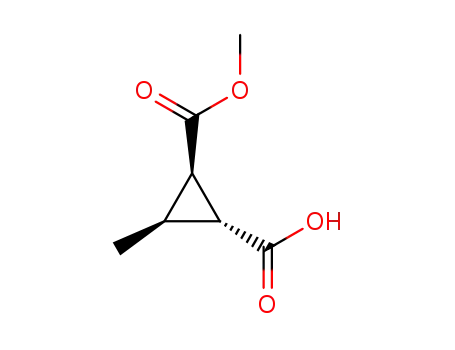(1R,2R,3R)-2-(methoxycarbonyl)-3-methylcyclopropanecarboxylic acid