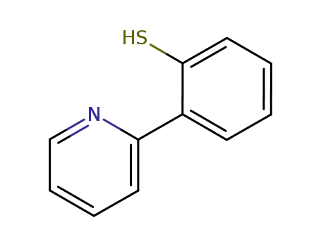 Molecular Structure of 97188-57-3 (Benzenethiol, 2-(2-pyridinyl)-)