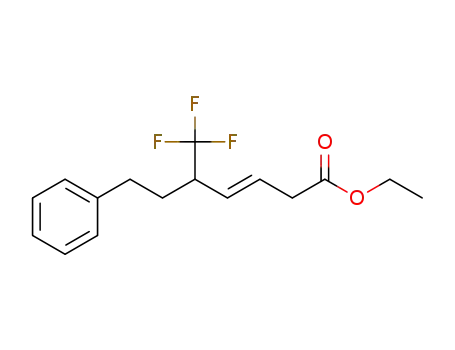 (E)-ethyl 7-phenyl-5-(trifluoromethyl)hept-3-enoate