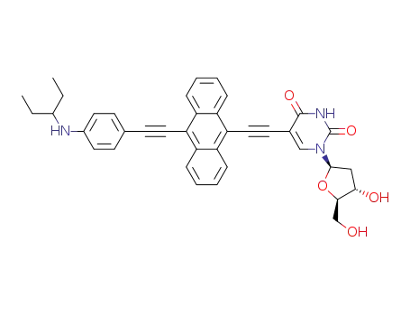 C<sub>38</sub>H<sub>35</sub>N<sub>3</sub>O<sub>5</sub>