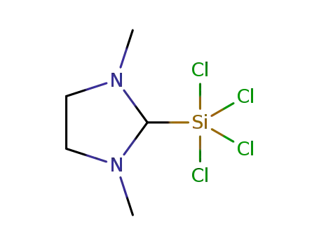 Molecular Structure of 1421683-29-5 (C<sub>5</sub>H<sub>10</sub>Cl<sub>4</sub>N<sub>2</sub>Si)