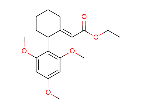 (E)-ethyl 2-(2-(2,4,6-trimethoxyphenyl)cyclohexylidene)acetate