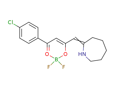 difluoroboron chelate of 4-(azepan-2-ylidene)-1-(4-chlorophenyl)butane-1,3-dione