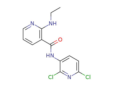 3-Pyridinecarboxamide, N-(2,6-dichloro-3-pyridinyl)-2-(ethylamino)-