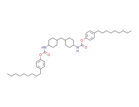 Molecular Structure of 1266554-96-4 (4,4′-methylenebis(cyclohexane-4,1-diyl)di(carbamic acid(4-nonylphenyl)ester))
