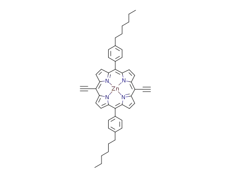 [5,15-bis(ethynyl)-10,20-di(4-hexylphenyl)porphyrinato]zinc(II)