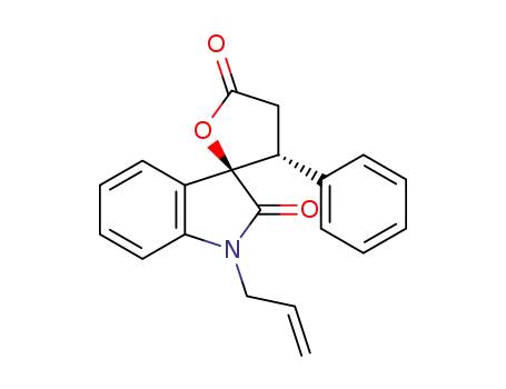 (2R,3R)-1'-allyl-3-phenyl-3H-spiro[furan-2,3'-indoline]-2',5(4H)-dione