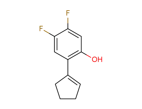 2-(1-cyclopentenyl)-4,5-difluorophenol