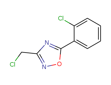 3-(CHLOROMETHYL)-5-(2-CHLOROPHENYL)-1,2,4-OXADIAZOLE
