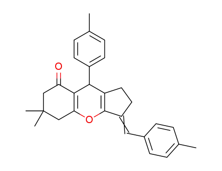3-(4-methylbenzylidene)-9-(4-methylphenyl)-6,6-dimethyl-2,3,6,7-tetrahydrocyclopenta[b]chromen-8(1H,5H,9H)-one