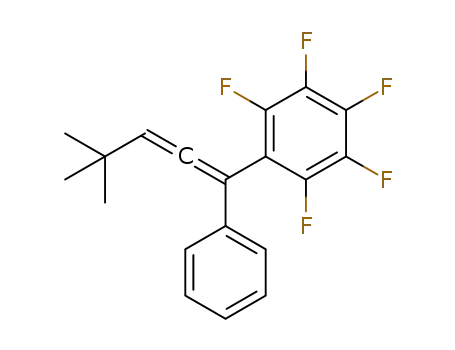 1-(4,4-dimethyl-1-phenylpenta-1,2-dien-1-yl)-2,3,4,5,6-pentafluorobenzene